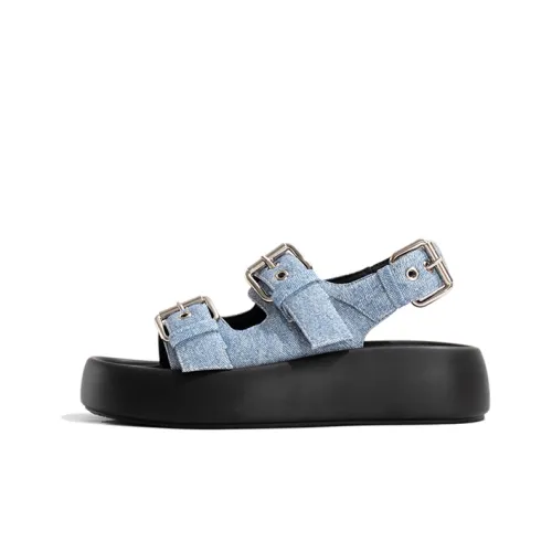 Old Meow Platform Height Increasing Beach Sandals Women's
