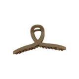 Matte Brown Ribbon Clip 13cm