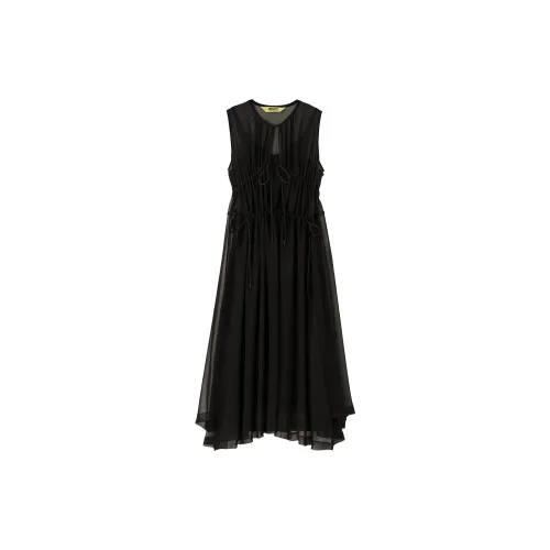 Onitsuka Tiger Sleeveless Dresses Women's Black