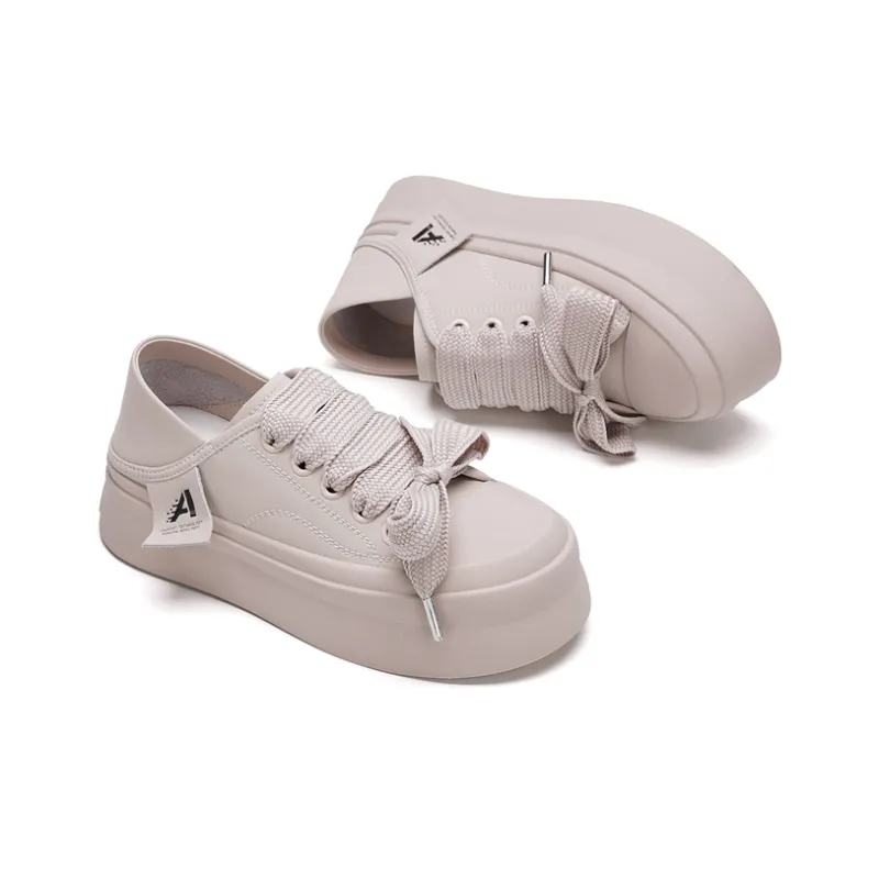 AOKANG Casual Shoes Women's Low Top Dusty Pink/Ecru-3