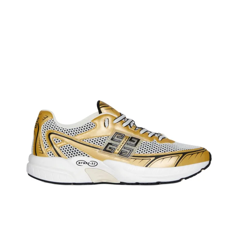 Givenchy Nfnty 52 Low Top Casual Shoes Men's Gold-1