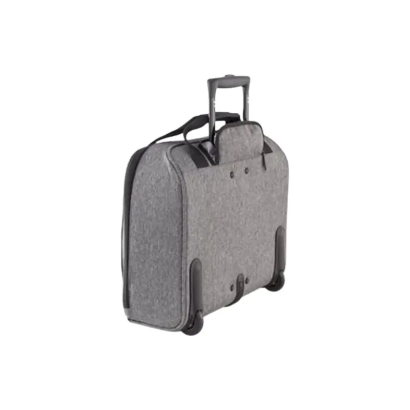 DELSEY Polyester Handbag Large Size Men's Coal Gray-3