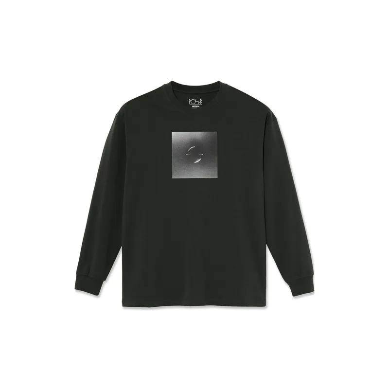 POLAR SKATE CO Long Sleeved T Shirts Unisex Black-1