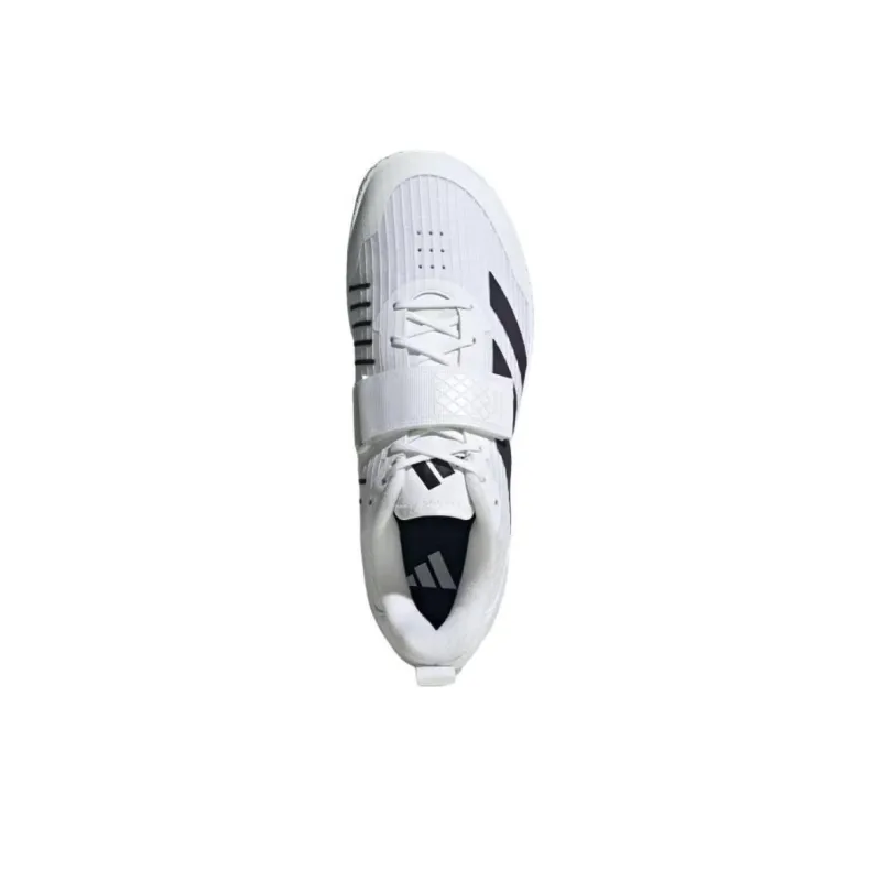 Adidas The Total Slip-Resistant Low-Top Training Shoes Unisex White Black Gray-4