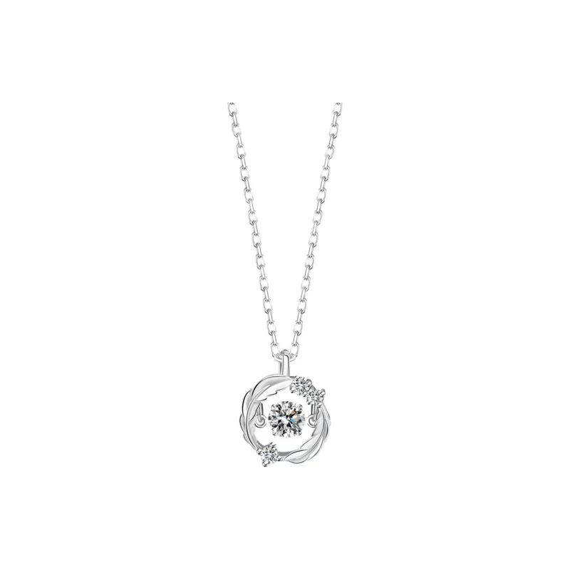 Asia Star S925 Silver Necklaces Women's-5