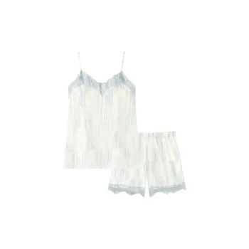 Han Ziduo Pajama Set Women's Tie Dye Blue