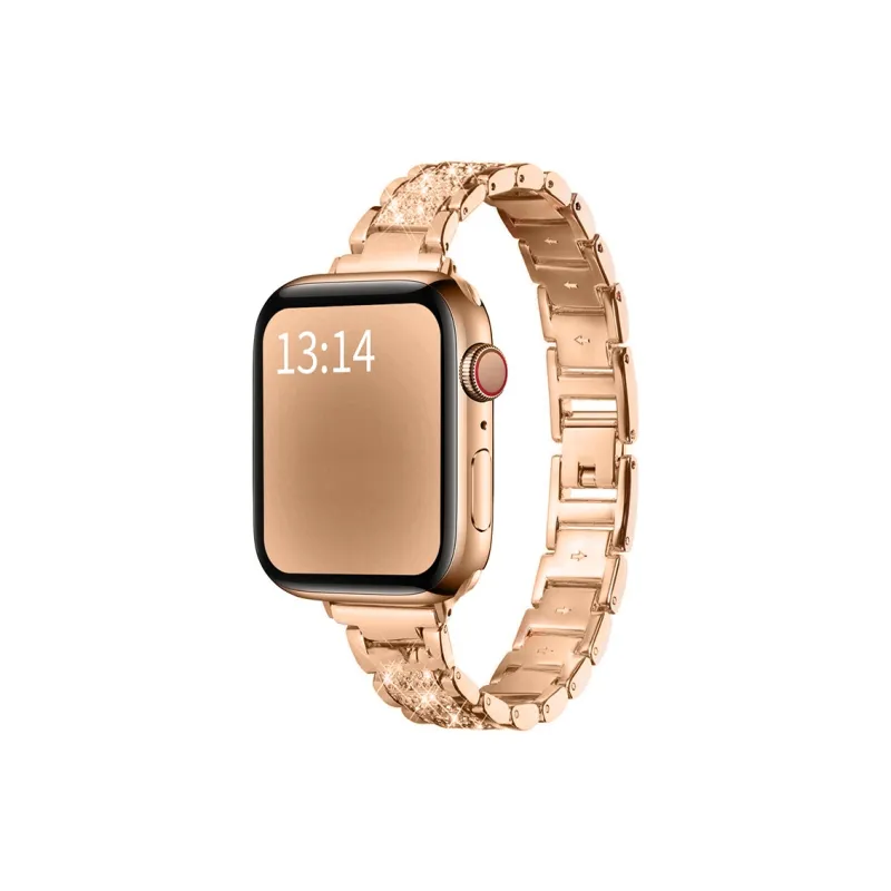 Senior's House Apple Compatibility Watch Band Metal-5