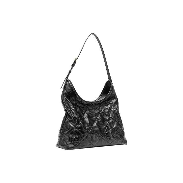 VANESSA HOGAN Cow Leather Hobo Shoulder Bag Women's-2