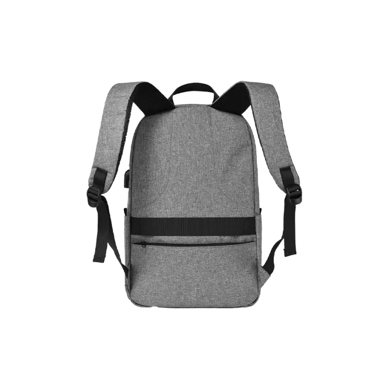 Yohji Kimura Oxford Backpack Medium Size Unisex Black/Gray-3