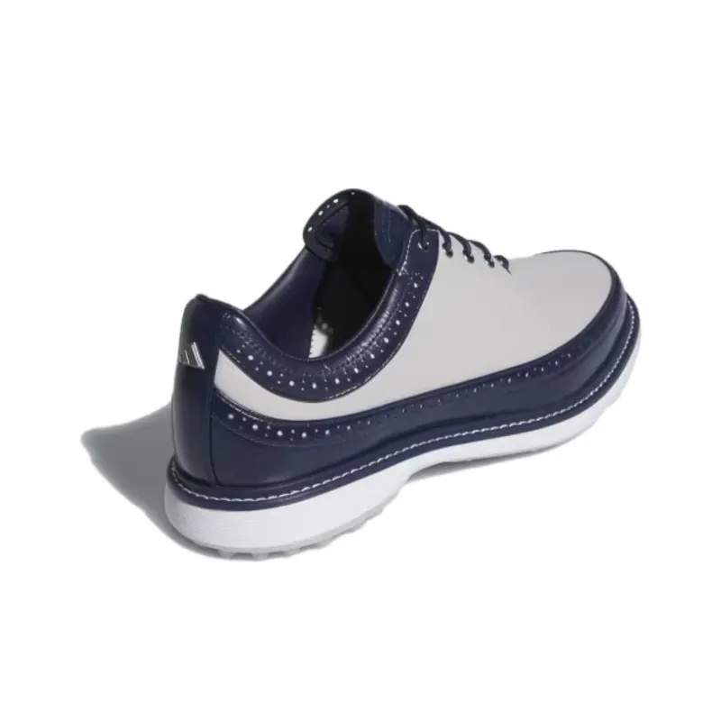 Adidas Modern Classic 80 Anti Slip Wear Resistant Low Top Golf Shoes Unisex Gray Blue-2