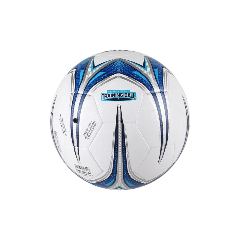 Star Size 4 Soccer TPU Seamless Thermal bonding Unisex Blue White-2