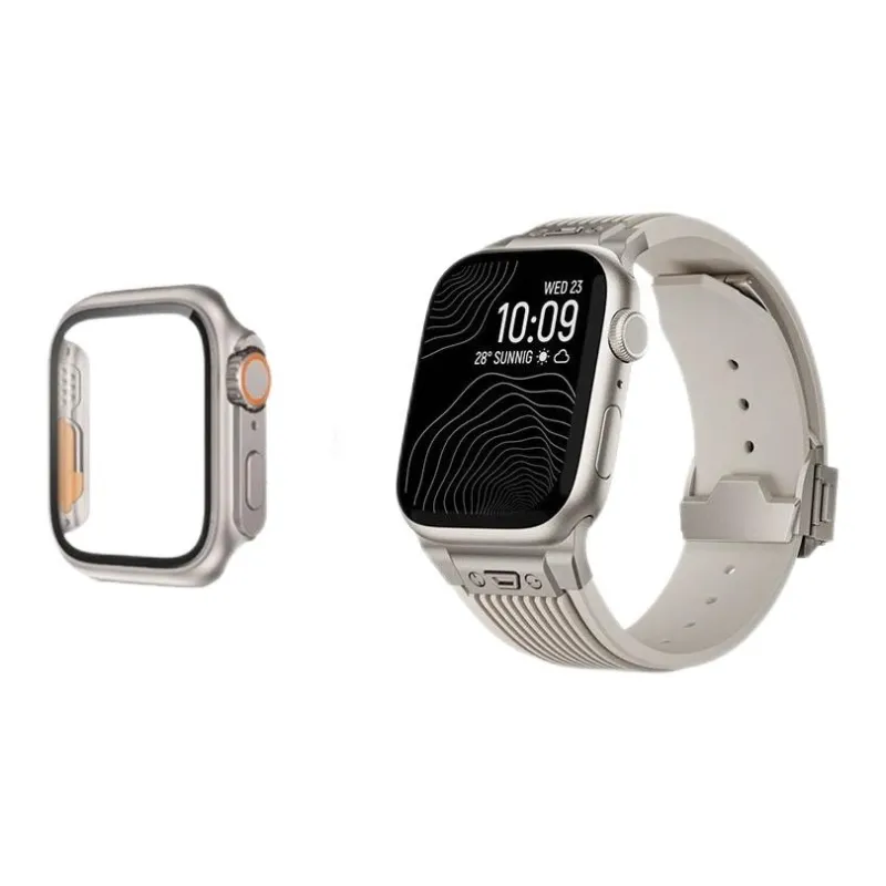 CHENSONG Apple Compatibility Watch Band Metal-1