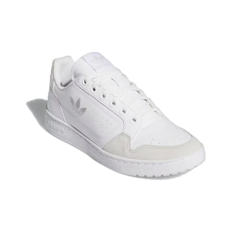 Adidas Originals NY 90 Slip Resistant Low Top Skateboard Shoes Unisex White Beige-2