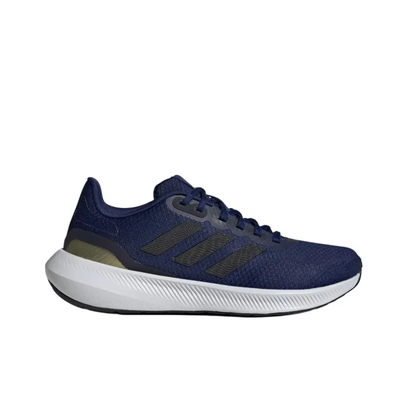 Adidas Runfalcon 3.0 Wear-Resistant Low-Top Running Shoes Women's Dark Blue-1