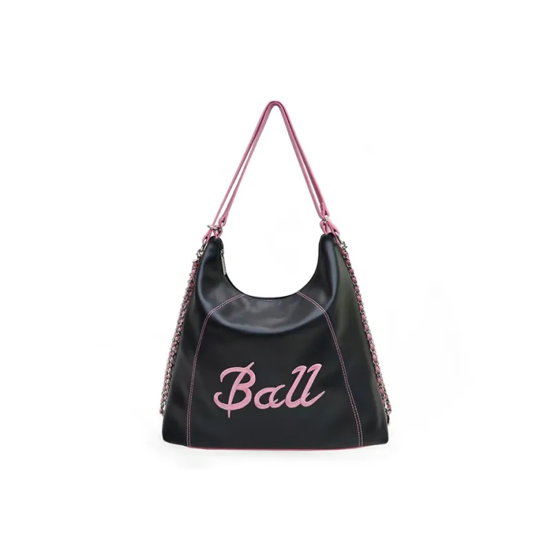 VFVF BAG OFFICAL Eco-Friendly PU High-Density Nylon Single Shoulder Tote Bag Regular Unisex-7