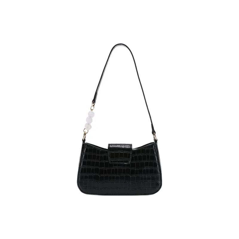 SEM/R PU Shoulder Bag Women's White-16