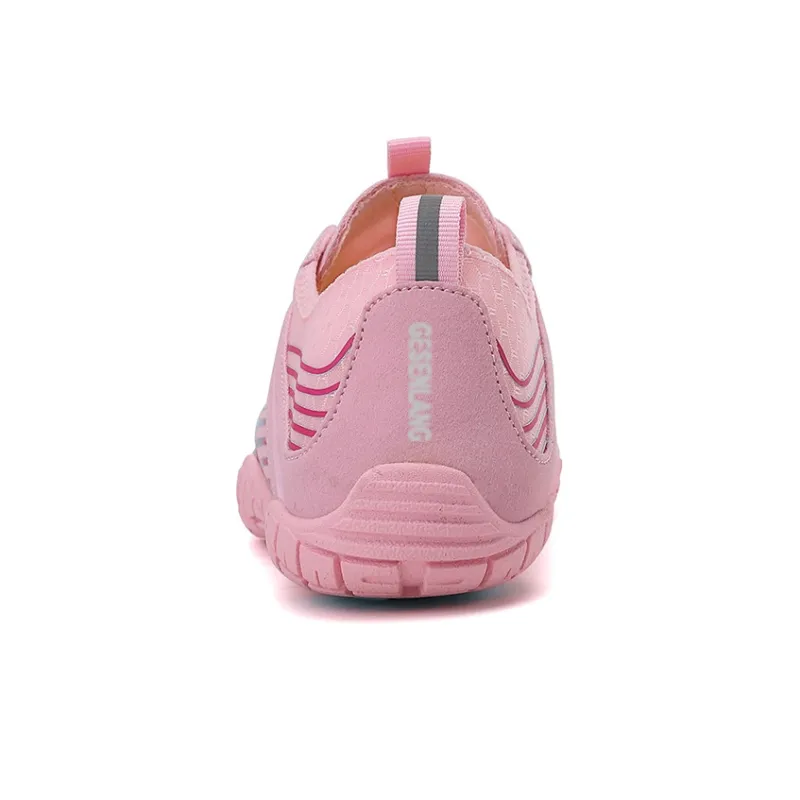 GESENLANG Slip Resistant, Breathable, Quick Dry River Trekking Shoes Women's Pink-2