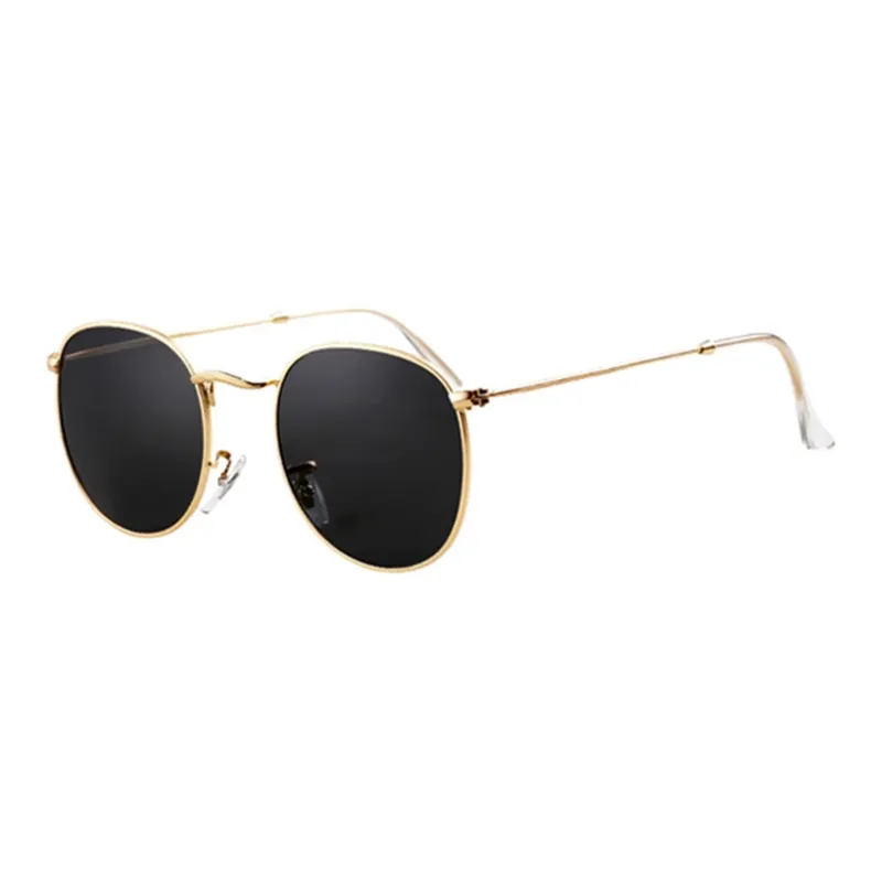 MK MINGKU Alloy Round Sunglasses Unisex-0
