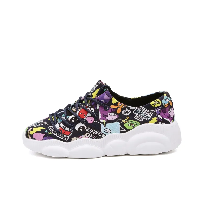 TT&MM Canvas Shoes Women's Low Top White-0