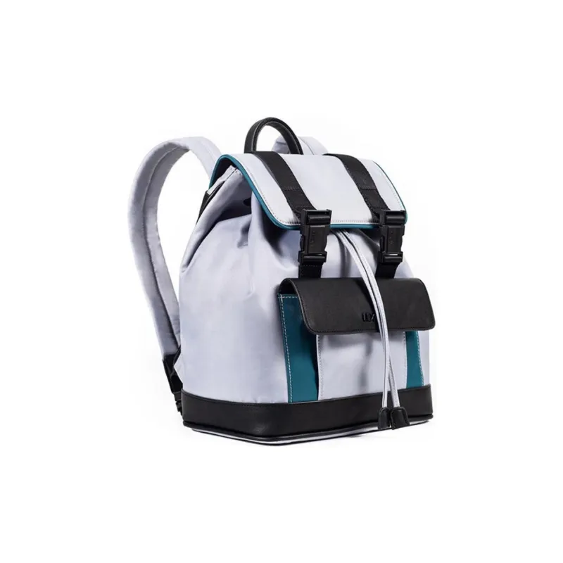 LEXON Nylon Backpack Handbag Small Size Women's Black/Gray-4