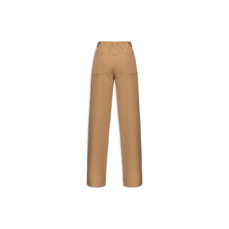 PINKO Pentola High Waisted Straight Leg Trousers-1