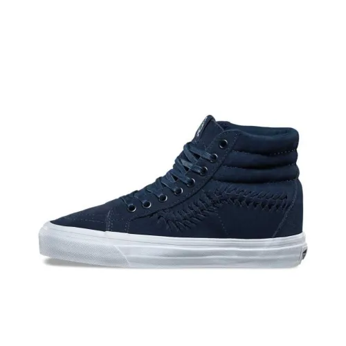 Vans SK8-Hi Weave DX Suede Dress Blue