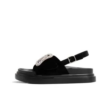Old Meow Casual Flat, One Strap Sandals 3.5cm Women's