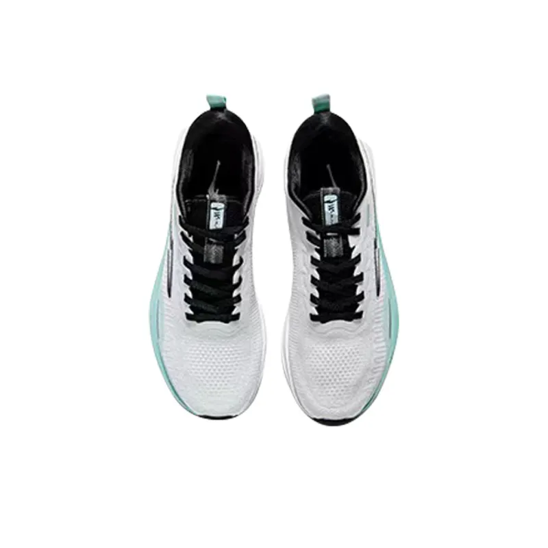 Erke Bullets Low Top Running Shoes Men's White Bubble Green-3