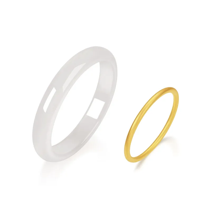 Silver Trim Chalcedony Jade Bangles Women's-9