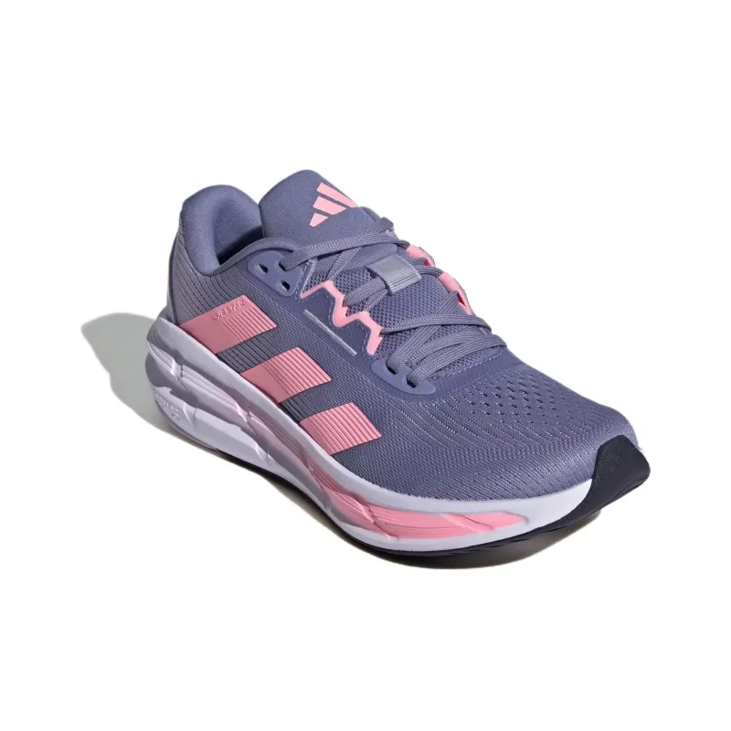 Adidas QUESTAR 3 Abrasion Resistant Low Top Running Shoes Women's Purple Pink-2