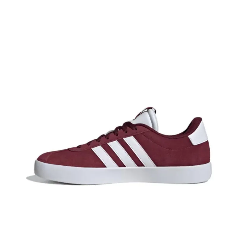 Adidas VL COURT 3.0 3.0 Wear resistant And Lightweight Low Top Skateboard Shoes Unisex Red White-1