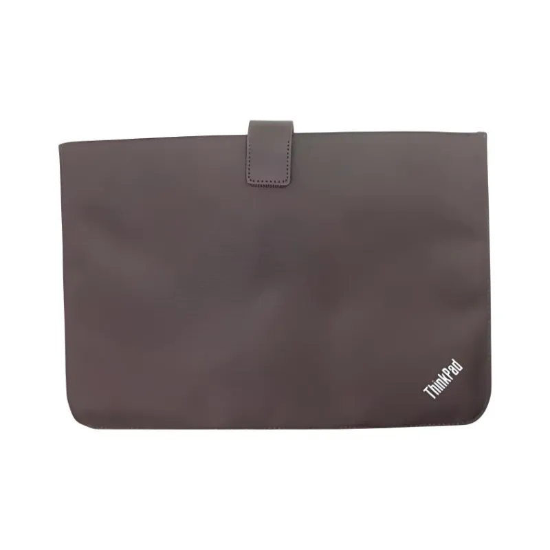 Lenovo Canvas Laptop Sleeve Bag Accessory Unisex Brown-0