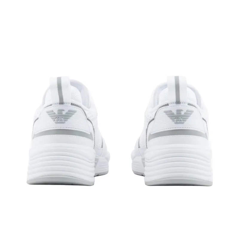 EMPORIO ARMANI EA7 Low Top Casual Shoes Men's White-4