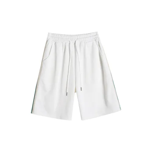 Muzi Casual Shorts Women's White