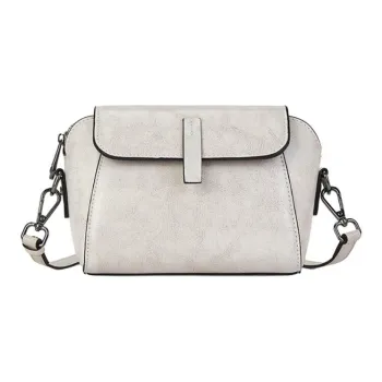 ST&SAT Cow Leather Crossbody Bag Shoulder Bag Small Size Women's Elegant White/Coffee/Elegant Black