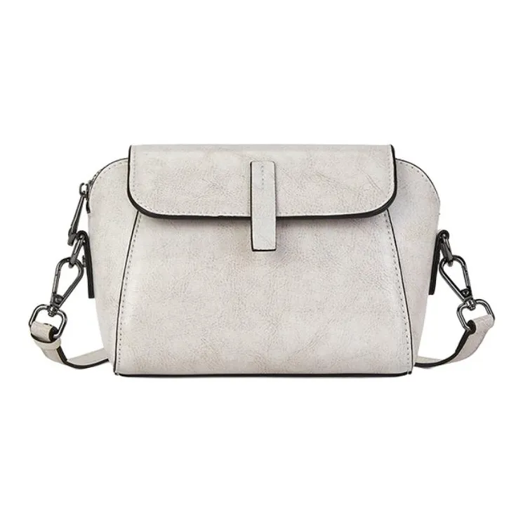 ST&SAT Cow Leather Crossbody Bag Shoulder Bag Small Size Women's Elegant White/Coffee/Elegant Black-0