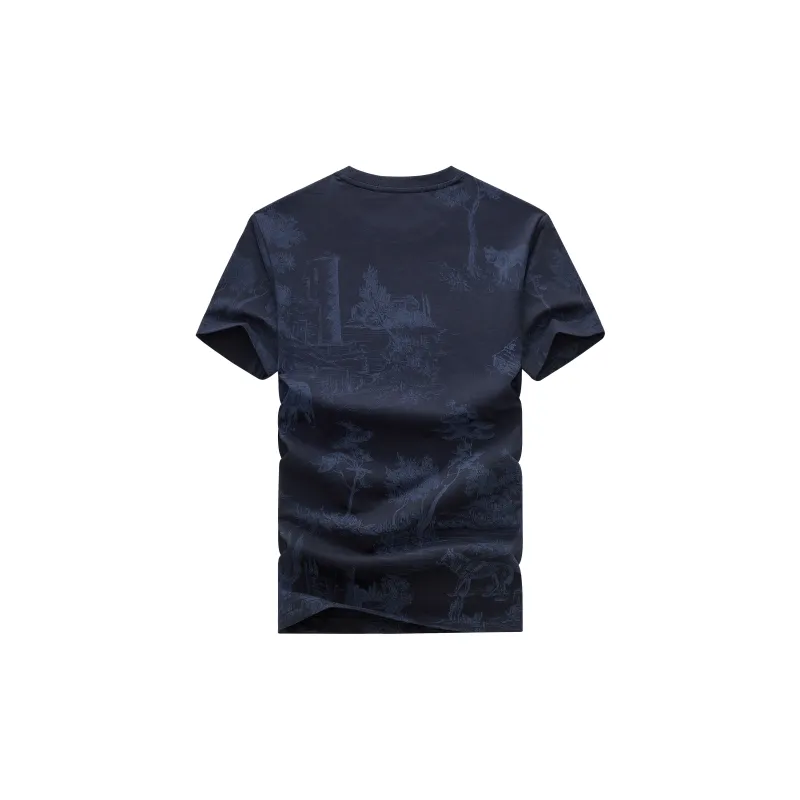 SEPTWOLVES T Shirt Men's Dark Blue-1