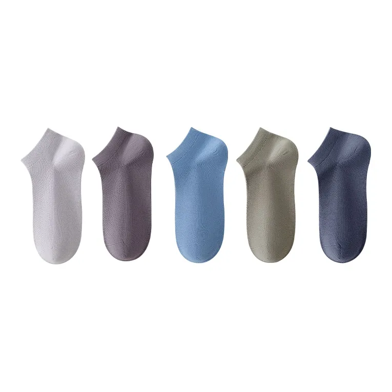 MIIOW No Show Socks Men's 5 Pack-5