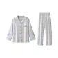 Penguin Embroidery[Long-Sleeved Top and Pants]