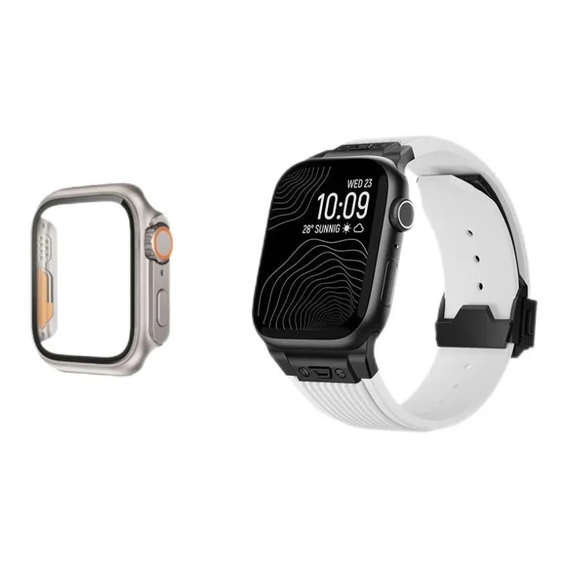 CHENSONG Apple Compatibility Watch Band Metal-9