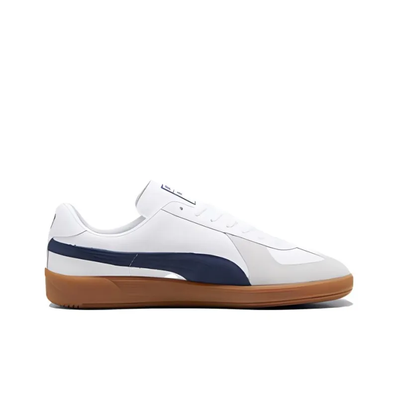 PUMA Army Trainer Anti-Slip Wear-Resistant Low-Top Skateboard Shoes Unisex Marine Blue-1
