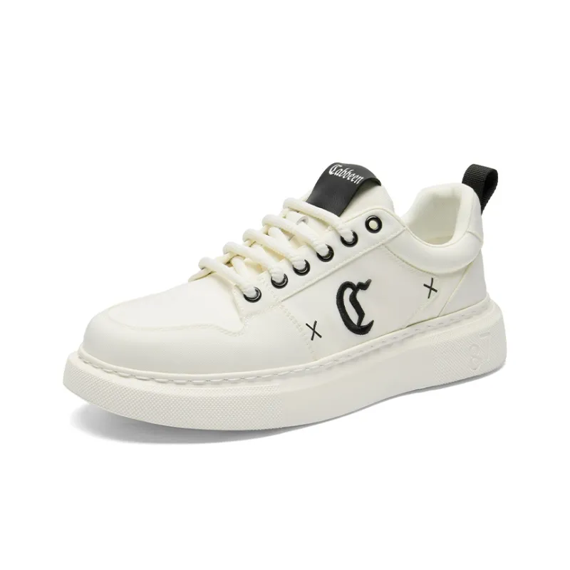Cabbeen Anti Slip Wear Resistant Low Top Skateboard Shoes Men's-1