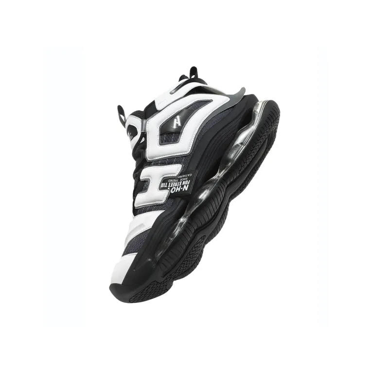 N·HOT Height Increasing Breathable Slip-Resistant High-Top Air Cushion Casual Running Shoes Unisex-9