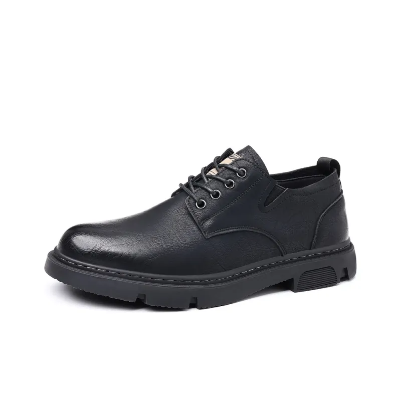 PTLS Dress Shoes Men Low Top Black/Brown-0