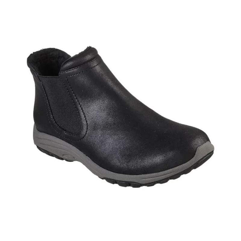 Skechers Reggae Fest 2.0-New Yorker Short Chelsea Boots Women's Black-2