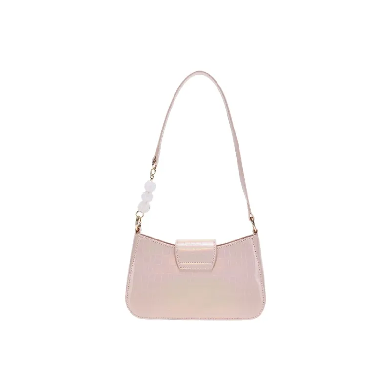 SEM/R PU Shoulder Bag Women's White-10
