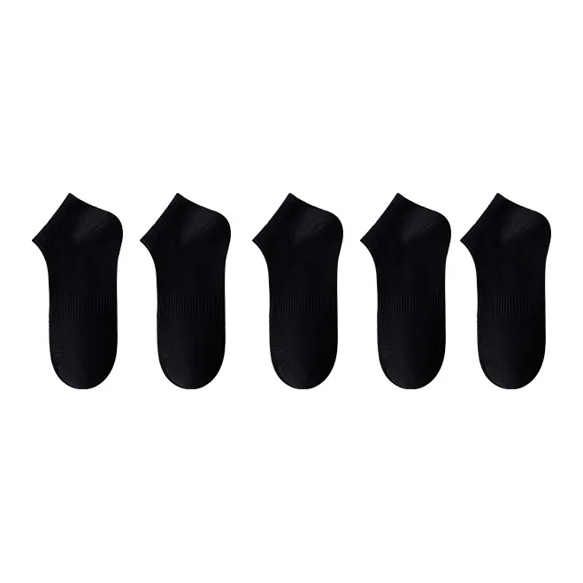 MIIOW No-Show Socks Men's 5 Pack-10