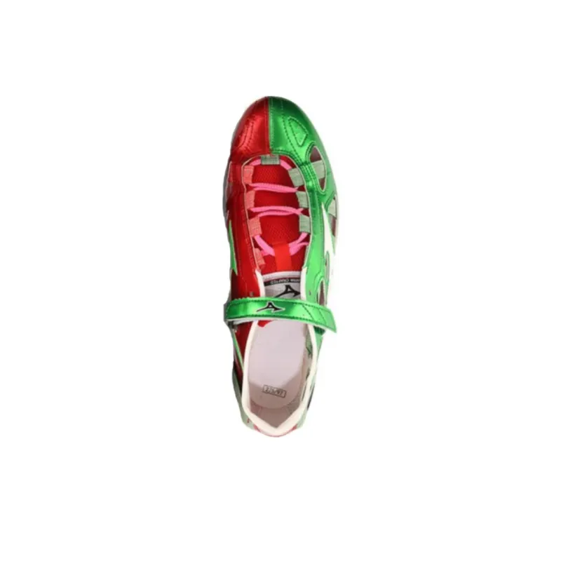 Mizuno Cushioning Anti-Slip And Wear-Resistant Running Shoes Unisex Green Black-3