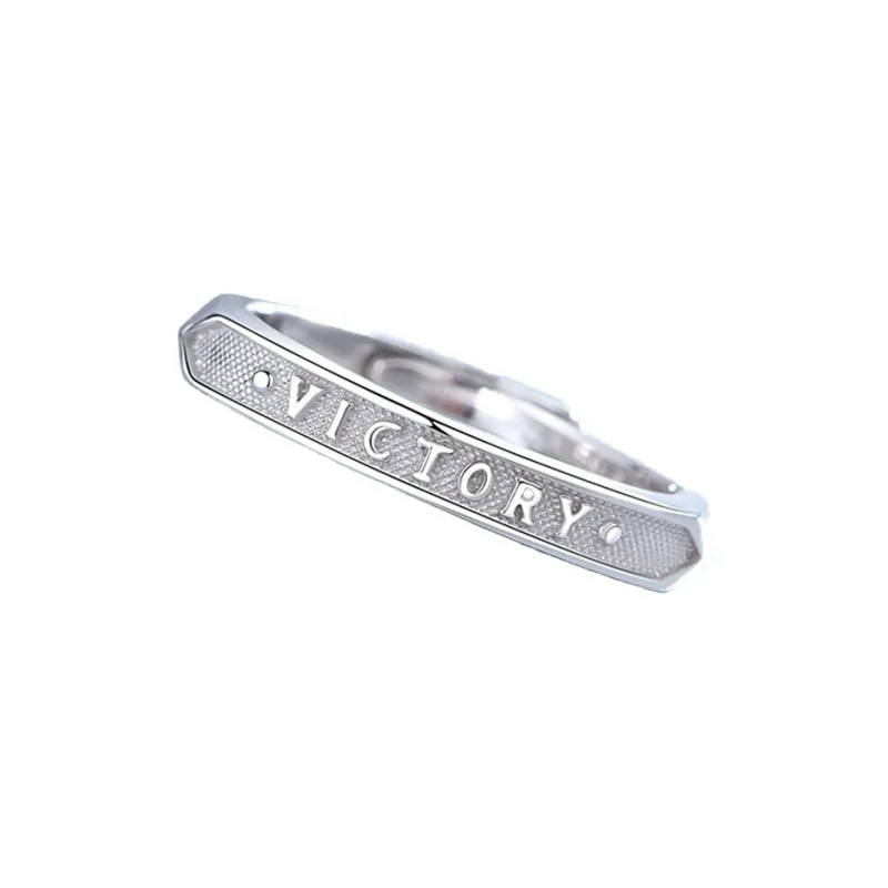 FireMonkey S999 Fine Silver Couple Rings Unisex Custom Greeting Card-4
