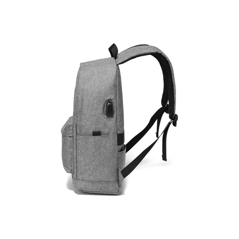 Yohji Kimura Oxford Backpack Medium Size Unisex Black/Gray-2